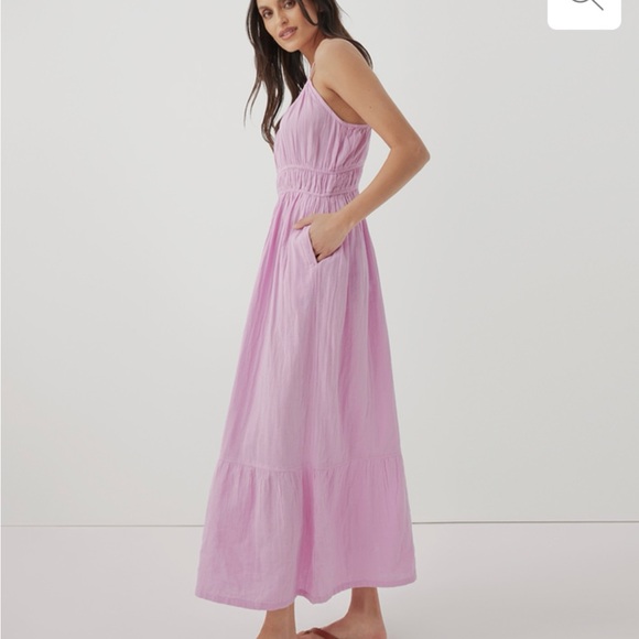 Pact Lavender Pink Maxi Dress - Picture 8 of 8